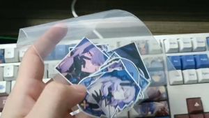 Honkai Star Rail - Set 10/15 Sticker Black Swan - Người Lưu Giữ Ký Ức game Honkai Star Rail hình dán trang trí cute chống nước