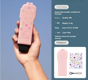 20250224 DJI Osmo Pocket 3เคสเก็บข้อมูลตัวกรองป้องกันหน้าจอกันตกความดันสำหรับอุปกรณ์เสริม DJI Pocket 3