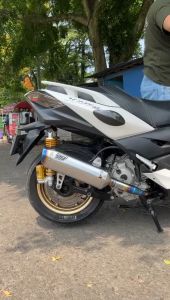 Knalpot Xmax 250/300 Fullset Original 99 Racing Exhaust Type M7