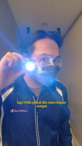 [COD] Motion Sensor Headlight Lampu Depan LED Dipasang Telinga Mudah Alih Sangat Terang Red Lampu Kerja 5 Mod Pencahayaan Obor Kepala USB Boleh Dicas Semula Sesuai untuk Perkhemahan Lampu Depan Kembara Berjalan Kaki Waterproof