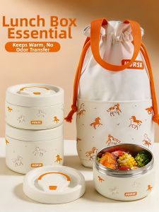 YOULUNMEI | Food Grade Thermal Insulation Lunch Box Large Capacity