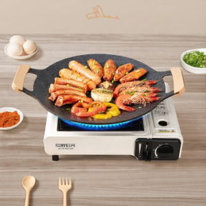 Portable Camping Barbecue Pan Grill