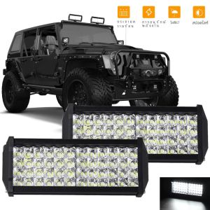 12V ไฟ LED ทํางาน Spotlight ยาว Strip Light LED อัตโนมัติไฟ LED ทํางานรถบรรทุก SUV Off Road ไฟหน้ารถแทรกเตอร์
