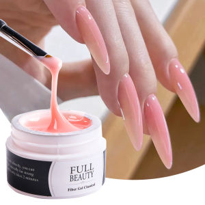 15ml Acrylic Extension Hard Nail Gel Quick Construction UV Strengthen Semi Permanent Gel French Prolong Building Manicure Tools