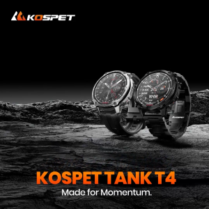 KOSPET TANK T4 Military-grade Running Sports GPS Smartwatch