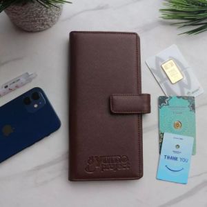Yume Project Vol 1 Dompet Kartu Card Holder Tempat Emas Antam LM Logam Mulia Muat 100 Gram Retro