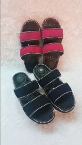 Sandal rematik wanita sendal kesehatan model selop ban 2 terbaru akupuntur terapi kaki duri  kecil dan duri besar bisa cod