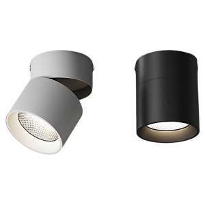EUROB | Adjustable Angle Surface Mount Foldable No Hole Required LED Downlight Ceiling
