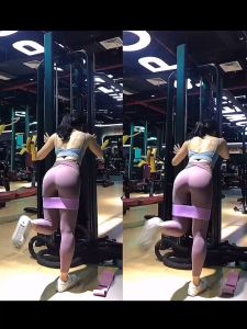 3H Tali Rintangan Punggung & Squat | Hip Resistance Bands | Non-Slip Tension Band | Elastic Band 阻力带