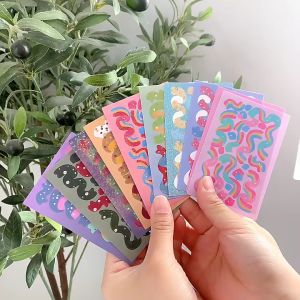 Bestella💗COD 1PC Stiker Pita Mengkilap / Stiker Dekorasi Buku Harian DIY
