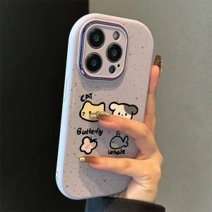 Anti-Fall Cat Design Silicone Phone Case for Xiaomi 15 14 pro Note13 Full Cover Protection K70 K80 Womens Style Mobile Phone Shell