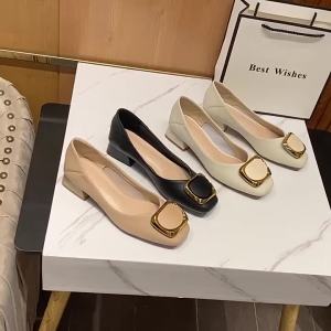 MIFEI | Rough Heel Womens Single Shoes