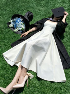SUHUIQIAN | French Style Slimming Sleeveless Long Dress
