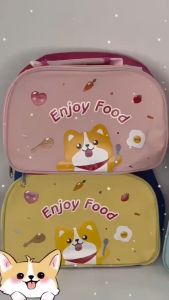 Tas Bekal Makanan Kids Thermal Bag Astronot Tas Bekal Tahan Panas Tas Aluminium Foil Bag