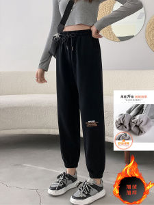 Quần Thể Thao Rộng Rãi Phong Cách Hàn Quốc Cho Nữ Quần Dài Thể Thao Thường Ngày Quần Dài Thể Thao Co Giãn Quần Dài Thể Thao Mùa Đông