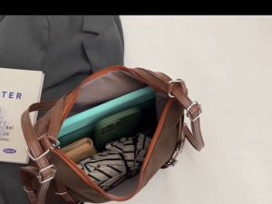 [BISA COD] 2384 Tas Louis Shidai Free Paper Bag & Tag Label Tas Bahu Wanita Import Fashion Best Seller