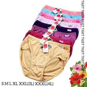 6 PCS Celana Dalam Wanita Perempuan Dewasa Esse Ukuran Big Size Jumbo S M L XL XXL XXXL Murah Termurah