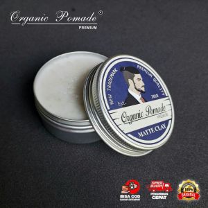 Organic pomade matte clay
