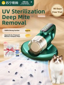 High-Absorption UV Light Fungus Eliminator Handheld Wireless Dustbuster Powerful Suction Bedding Household Appliance 2298