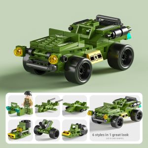 JIFANPAUL | Educational Building Blocks Car Model for Boys