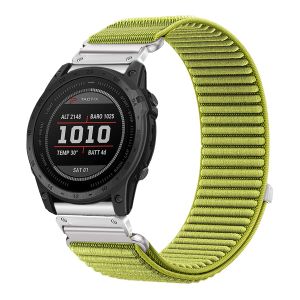 22 26mm Quickfit Nylon Band for Garmin Fenix 8 FE 7 7X Pro Watchband Woven Strap for Enduro3 2 Fenix 5 5X 6 6XPro 51mm Bracelet