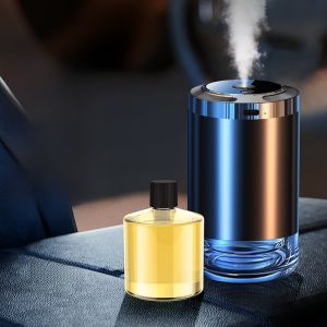 Automatic Car Air Freshener Perfume Spray Machine Starry Sky Ceiling Odor Eliminator Negative Ion Air Purifier for Vehicle Interior