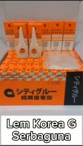 LEM G KOREA / POWER GLUE LEM BESI / LEM KACA / SERBAGUNA/ LEM G SUPER LENGKET / BERKUALITAS