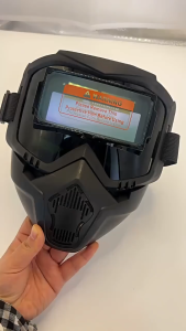 Smith Tools Welding Glasses Welding Auto Darkening Color Welding Facemask Cutting Variable Light Adjustment Protective Welding Helmet Electric Welding