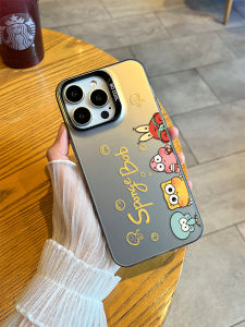 Cherry Paper Sponge Bob Square Pants Cartoon Phone Case for 17/16/15 14/13promax 12mini 11 New Model Cute Beach City Design