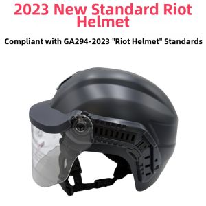 LEYUWENG | Anti-Riot Full Face Helmet Flame Retardant Cut-Resistant With Neck Guard