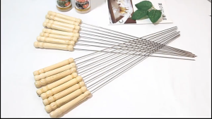 🔥 1 CÂY XỎ THỊT XIÊN QUE 33CM – SIÊU TIỆN LỢI CHO MỌI CHUYẾN ĐI CAMPING DU LỊCH NGOÀI TRỜI🔥K5-6.4