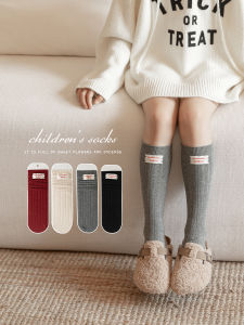 ถุงเท้าเด็กผู้หญิง ถุงเท้าผ้าฝ้ายแท้บาง ถุงเท้าข้อสั้น ถุงเท้าข้อยาว แฟชั่นฤดูใบไม้ผลิและฤดูใบไม้ร่วง ถุงเท้าเด็ก ถุงเท้าผ้าฝ้ายแท้