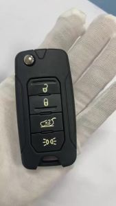 SUPERKEY RX2RKEL9 Chìa Khóa Lật Từ Xa Không Cần Chìa Khóa 4A 48Chip 43392 MHz SIP22 Blade Tương Thích Với Jeep Renegade 2016-2018