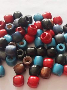 ลูกปัดรูใหญ่ขนาด 12 มม. อุปกรณ์ทำเครื่องประดับ DIY ลูกปัดรูตรงสำหรับทำเครื่องประดับเสื้อผ้า กระเป๋า กระเป๋า ลูกปัดแบบแยก