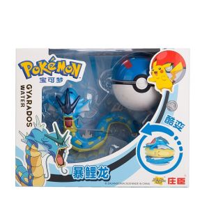 Takara Tomy | Pokemon Anime Figur Charizard Pikachu Gyarados Pocket Monster Figure Pokeball Action Deformation Toy Model Children Gift