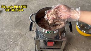 Máy xay thịt công nghiệp cối tháo rời 1500W đa năng làm chà bông 1100W| Máy xay pate hành xả ớt