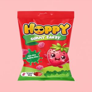 Kẹo Dẻo Hương Dâu Hoppy 30G