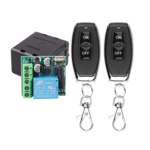 DC 5-30V 5V 12V 24V 433Mhz RF Wireless Remote Control Switch Relay 1CH Receiver Module For LED Door Electromagnetic Lock DIY