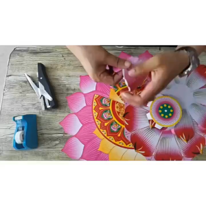 Toà Sen GiấyToà Sen Em Bé cúng kiến [Tự lắp ráp + Tặng keo ]