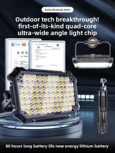SUIYI | Long-lasting Outdoor Emergency Rechargeable LED Street Stall Lighting