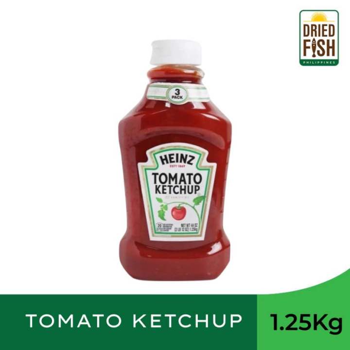 HEINZ Tomato Ketchup 1.25kg Nutrition Facts: About 73 servings per container Serving Size: 1Tablespoon (17g)