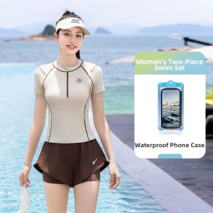 Warrior | Womens Two-Piece Conservative Swimwear Set
