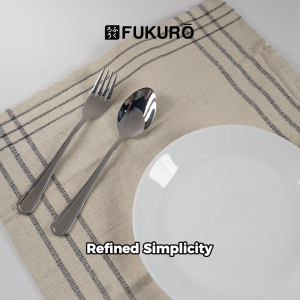 Fukuro Dinner Fork (3 Pcs) Stainless Steel Cutlery Set Tableware Set Mizu