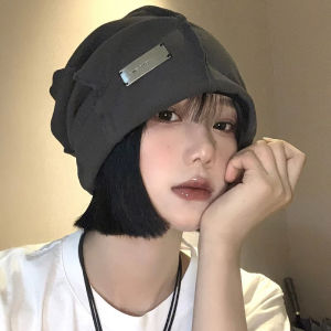 Solid Color Baggy Slouchy Beanie Soft Cotton Hats For Women Men Spring Autumn Hip Hop Skullcaps Outdoor Warm Pullover Cap
