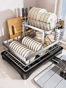 B&W | Stainless Steel Multifunctional Kitchen Rack Waterproof