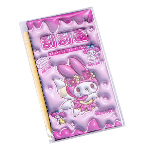 รูปวาดแบบขูดขยายการ์ตูนสำหรับเด็กรูปวาดแบบขูดสีสันสดใสสมุดวาดเขียนโรงเรียนอนุบาลสินค้าของขวัญภาพวาดกราฟฟิตีแบบทำมือ