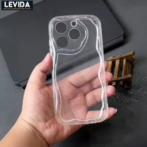 Case Silikon Wavy Gelombang Clear Case Itel A50 Itel P65 4G