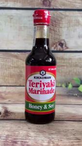 Sốt Teriyaki Mật Ong & Nước Tương KIKKOMAN 250ML | Cho món ăn thêm ngọt ngào