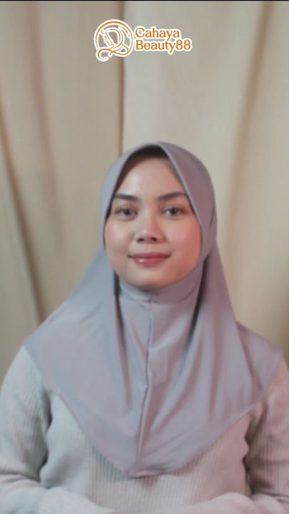 Jilbab Instan Kerudung Hijab Bergo Sport Size S & M - Warna Lengkap