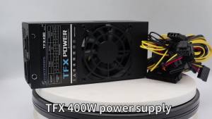 T.F.SKYWINDINTL(TFSKYWINDINTL) | TFX 400W Power Supply Flex ATX 400W PSU 110-240V 20 + 4Pin Power Source For Desktop Small PC Case